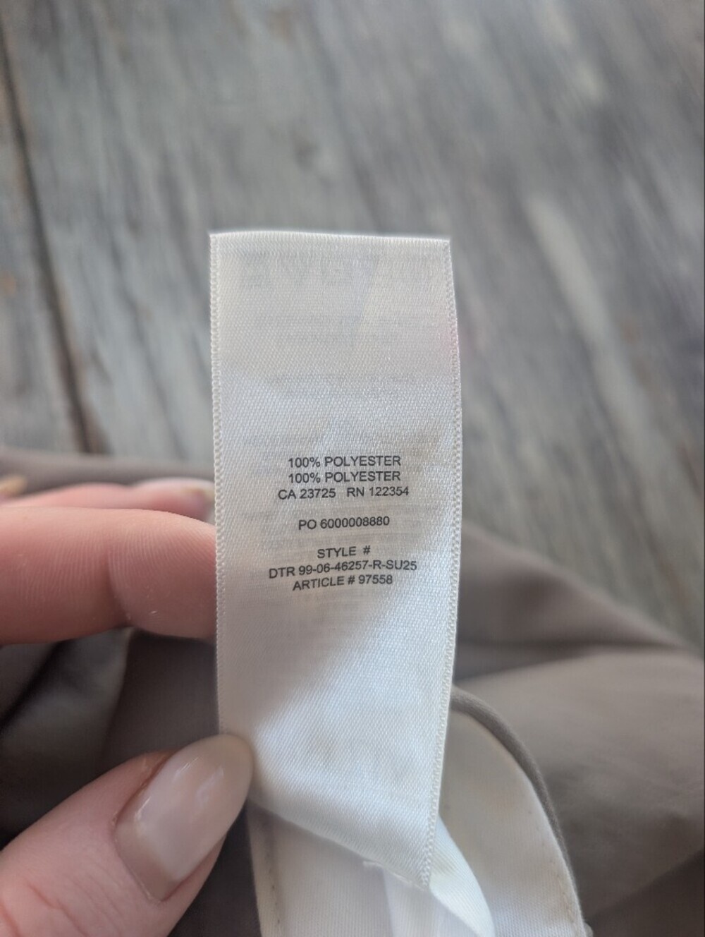 Aritzia The Effortless Pant Cropped Crepette Taupe Women's 4 - Picture 7 of 8